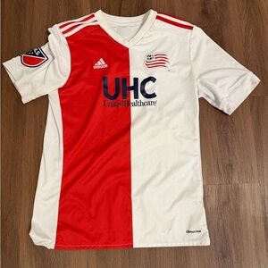 Adidas Red and White Team Revolution Jersey